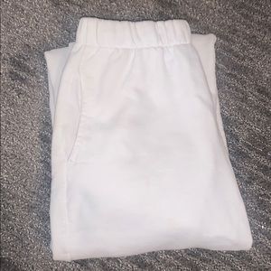 White Rosa Brandy Melville Sweatpants *TRADE*